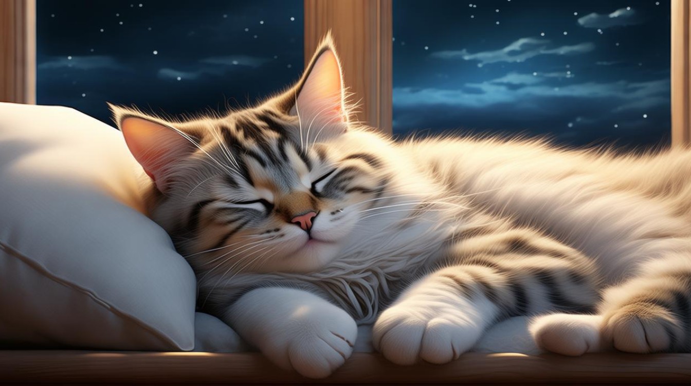 猫咪只睡觉不叫