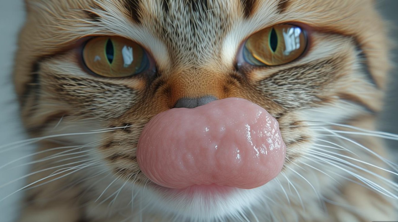 猫咪嘴唇起包