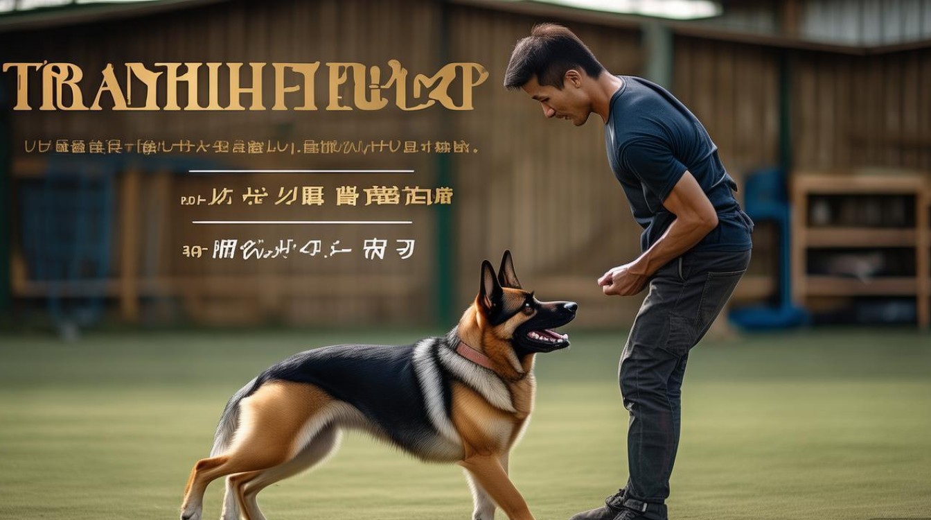 教狗狗扑咬
