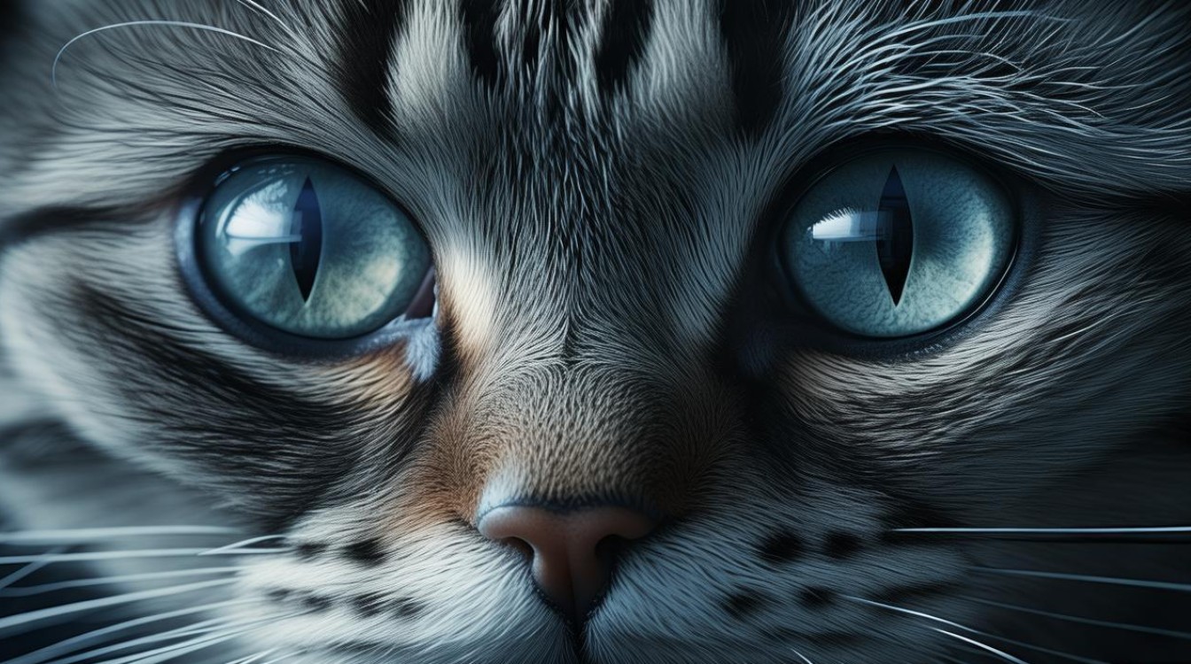 猫咪眼睛颜色混浊