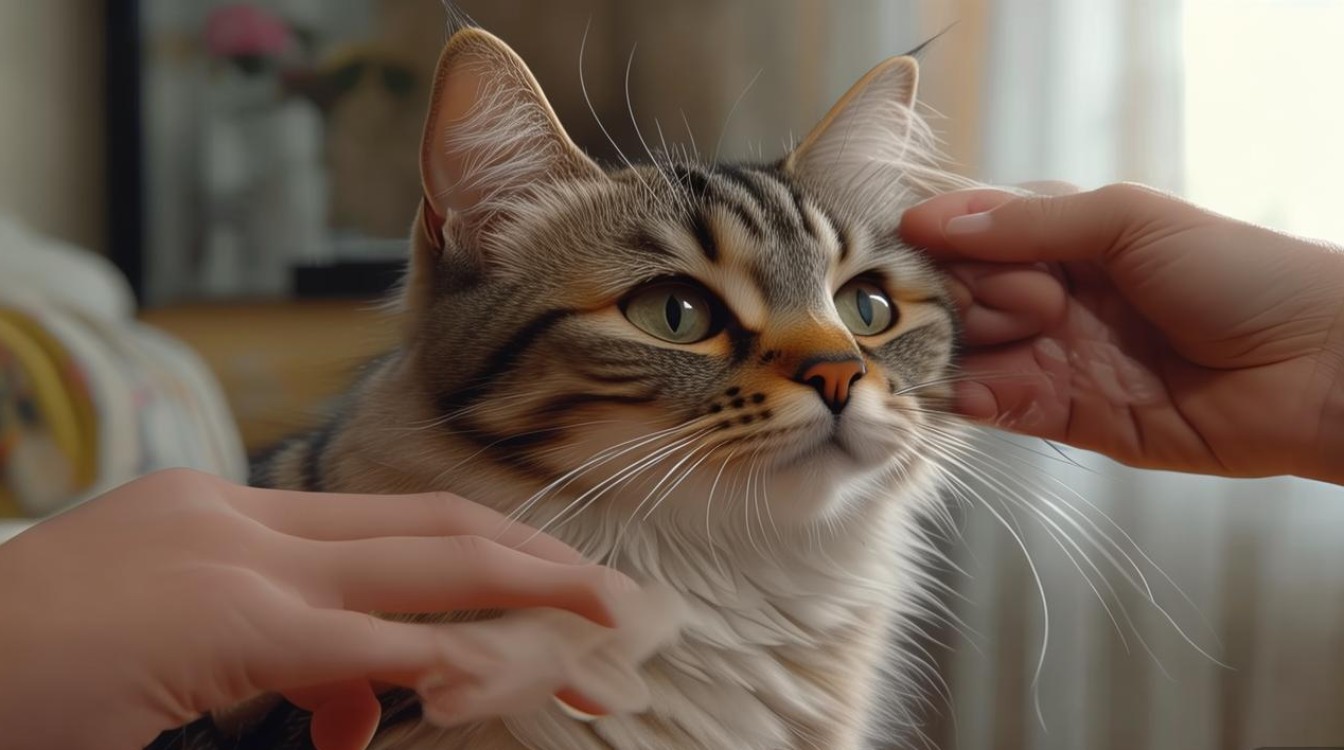 猫咪耳朵清洁方法