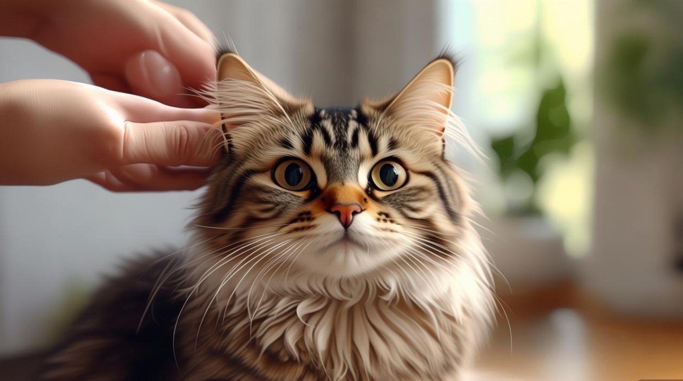 猫咪耳朵清洁方法