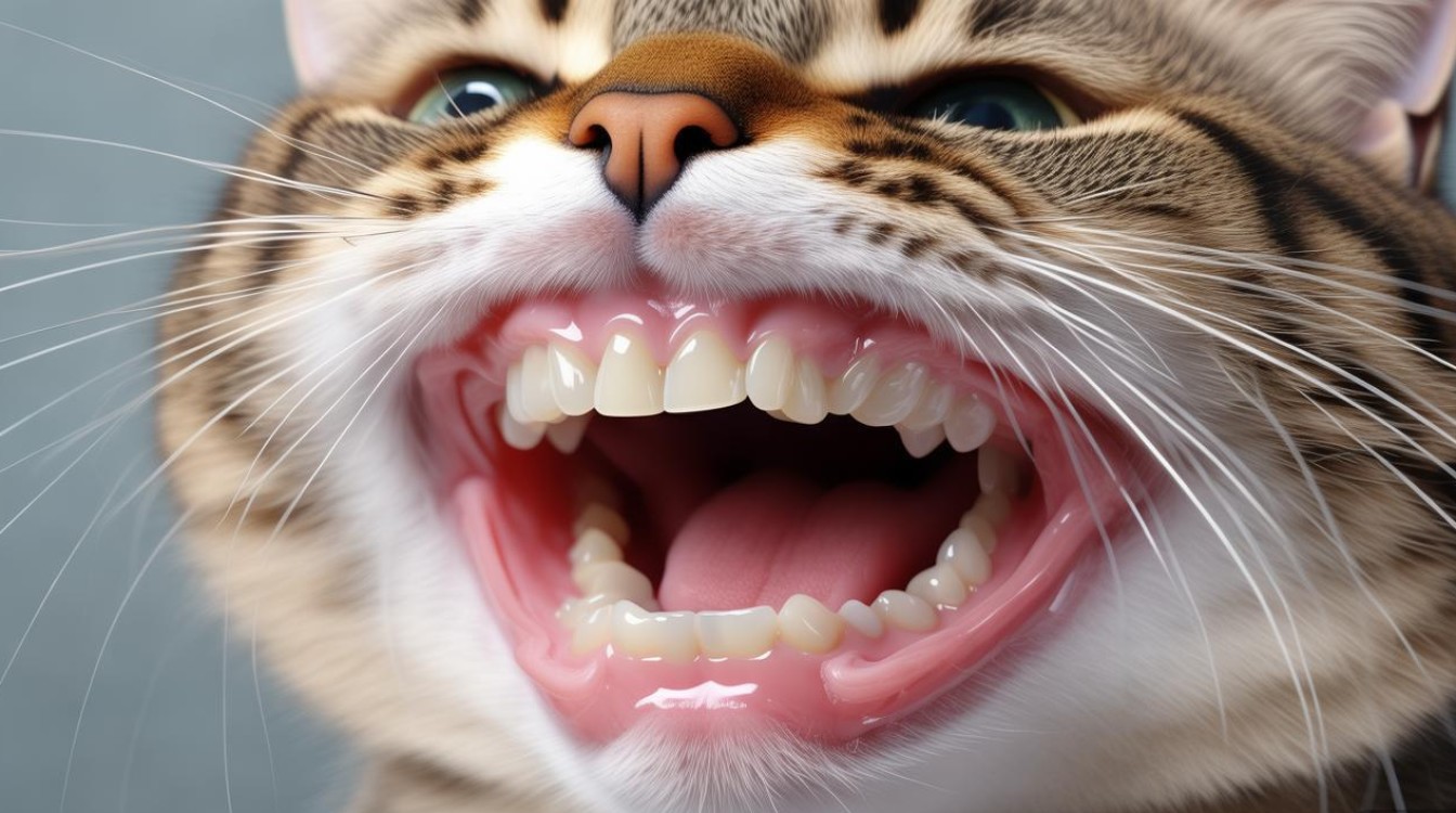 猫咪牙龈正常图片
