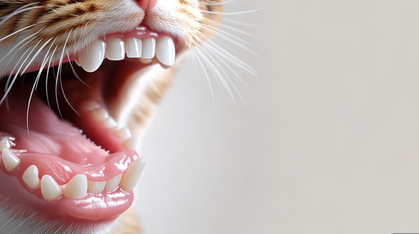 猫咪牙龈正常图片
