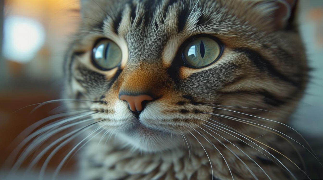 猫咪眼球浑浊图片