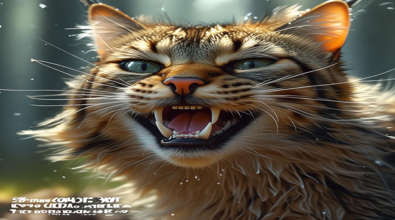 野生猫咪流口水