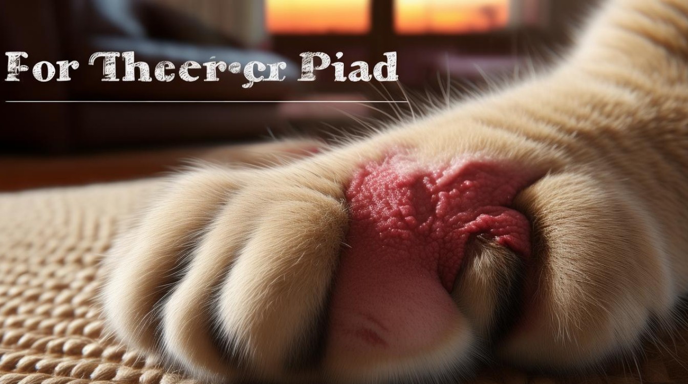 猫咪脚上化脓了