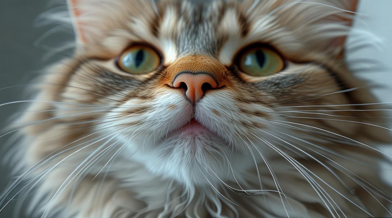 猫咪鼻孔有点湿