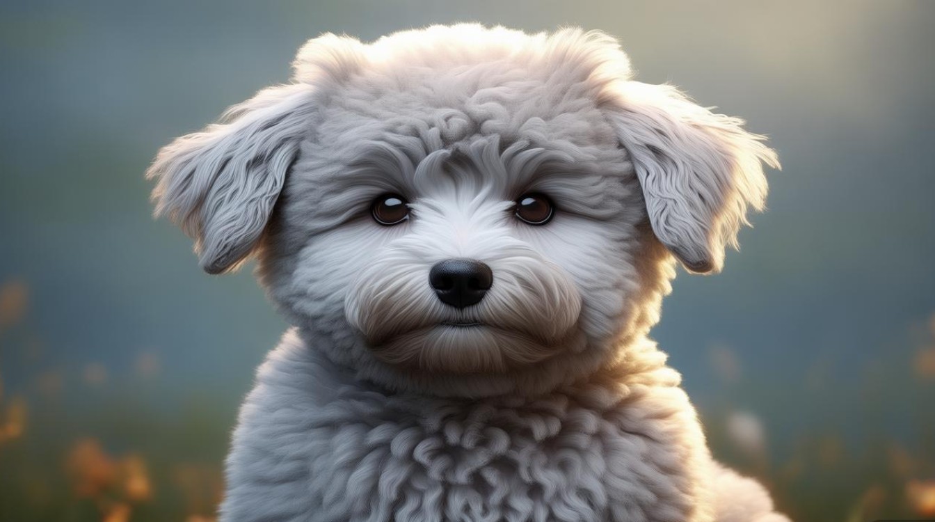 狗狗灰泰迪