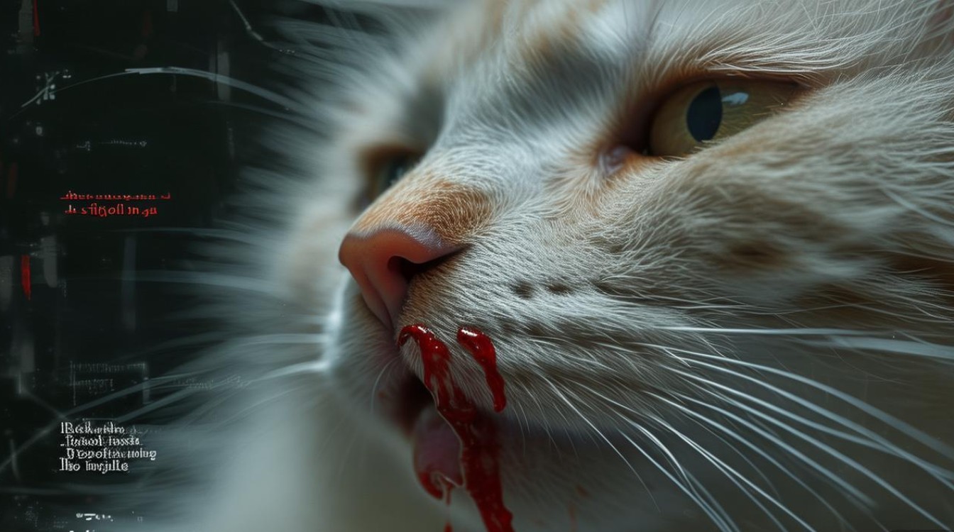 猫咪吐血鼻子流血
