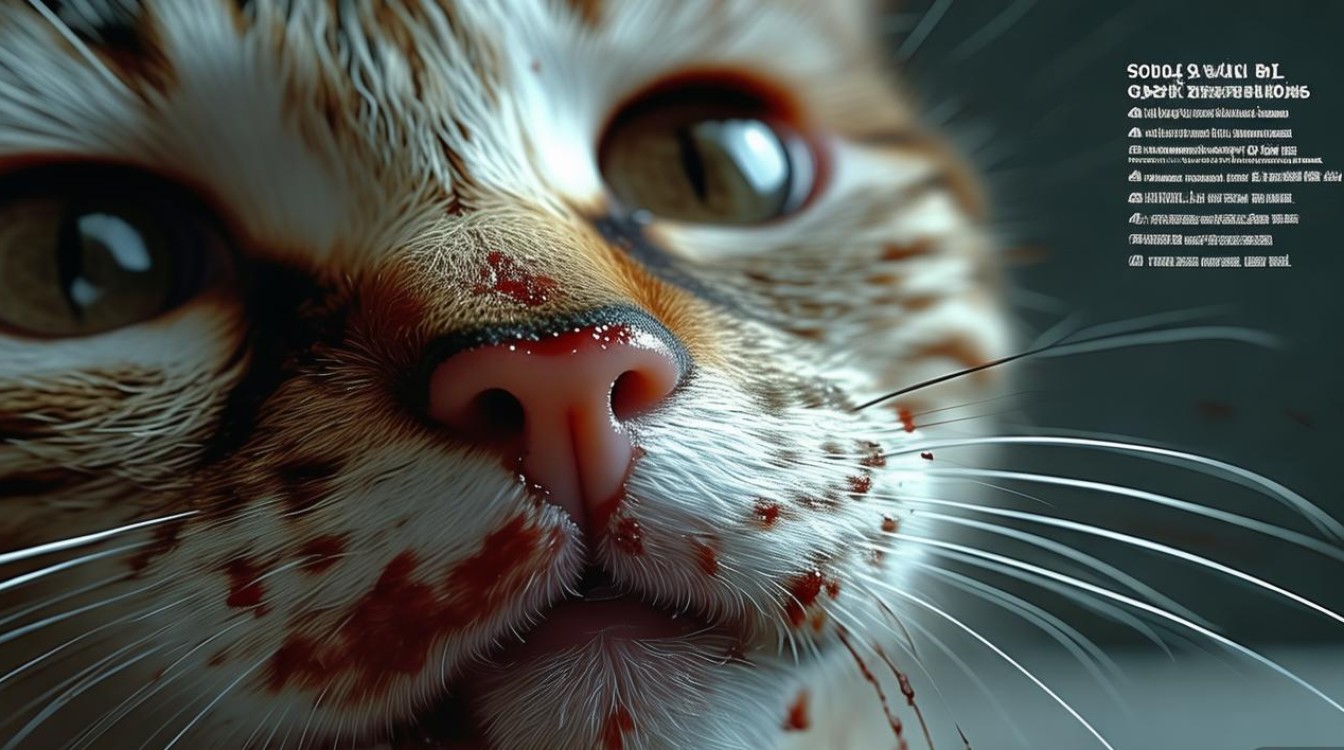 猫咪吐血鼻子流血