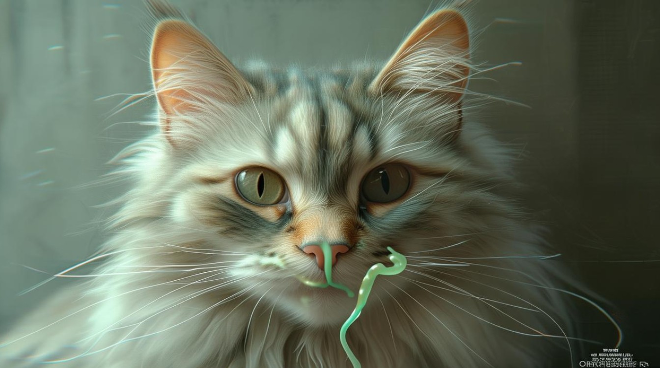 猫咪留青鼻涕