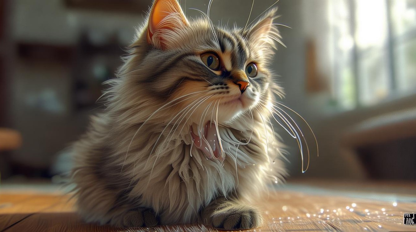 猫咪留青鼻涕