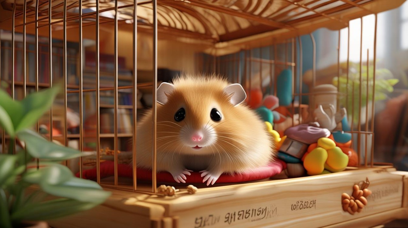 仓鼠一直肯笼子