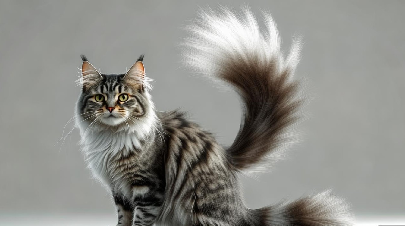 猫咪尾巴往上翘