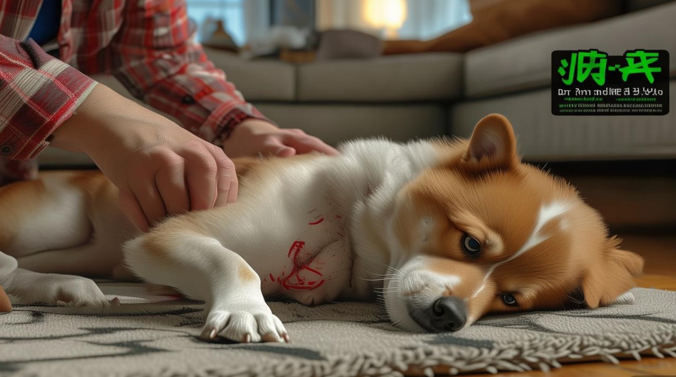 狗狗蛋蛋受伤