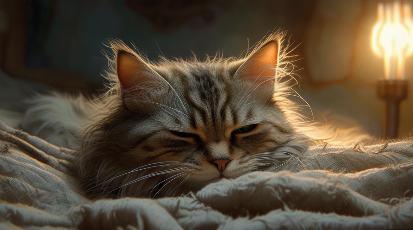 猫咪生病不睡觉