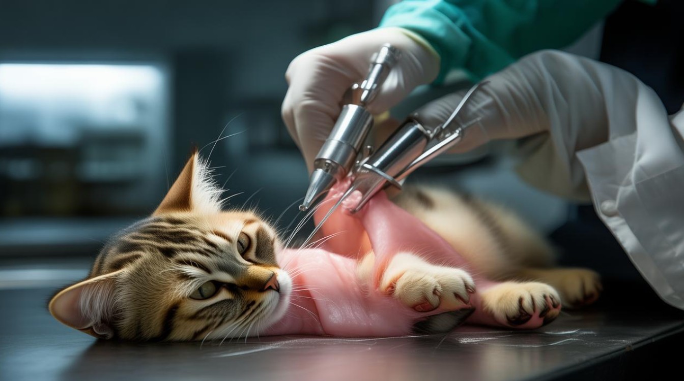 猫咪做断指手术