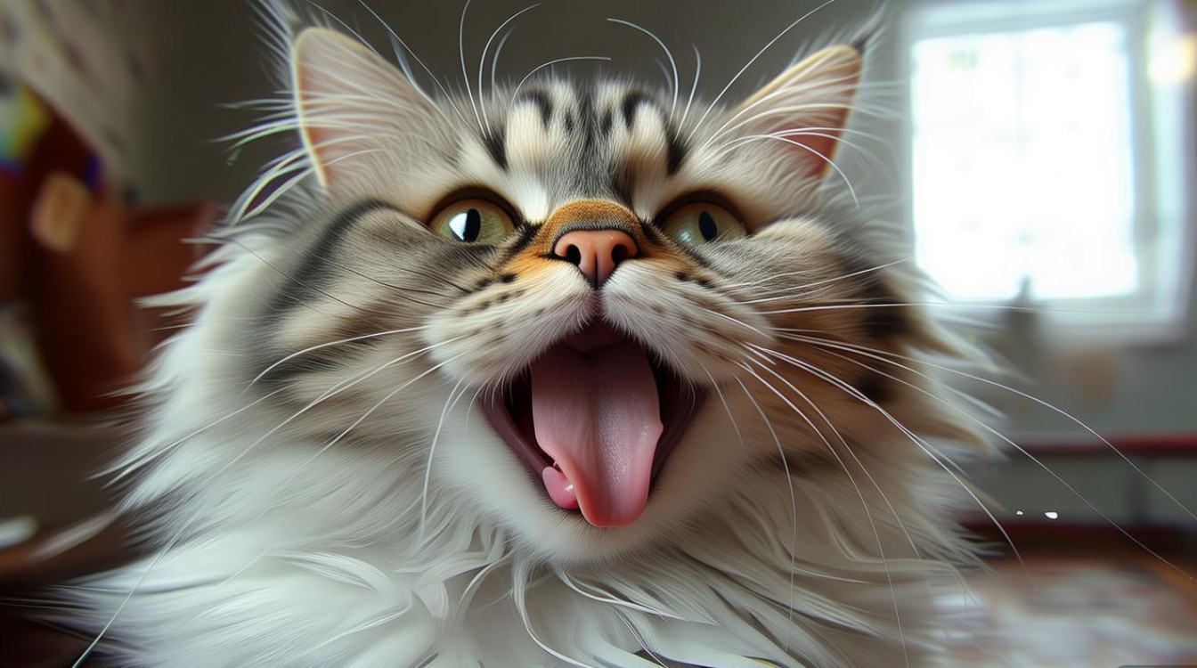 猫咪咬舌头 呕吐