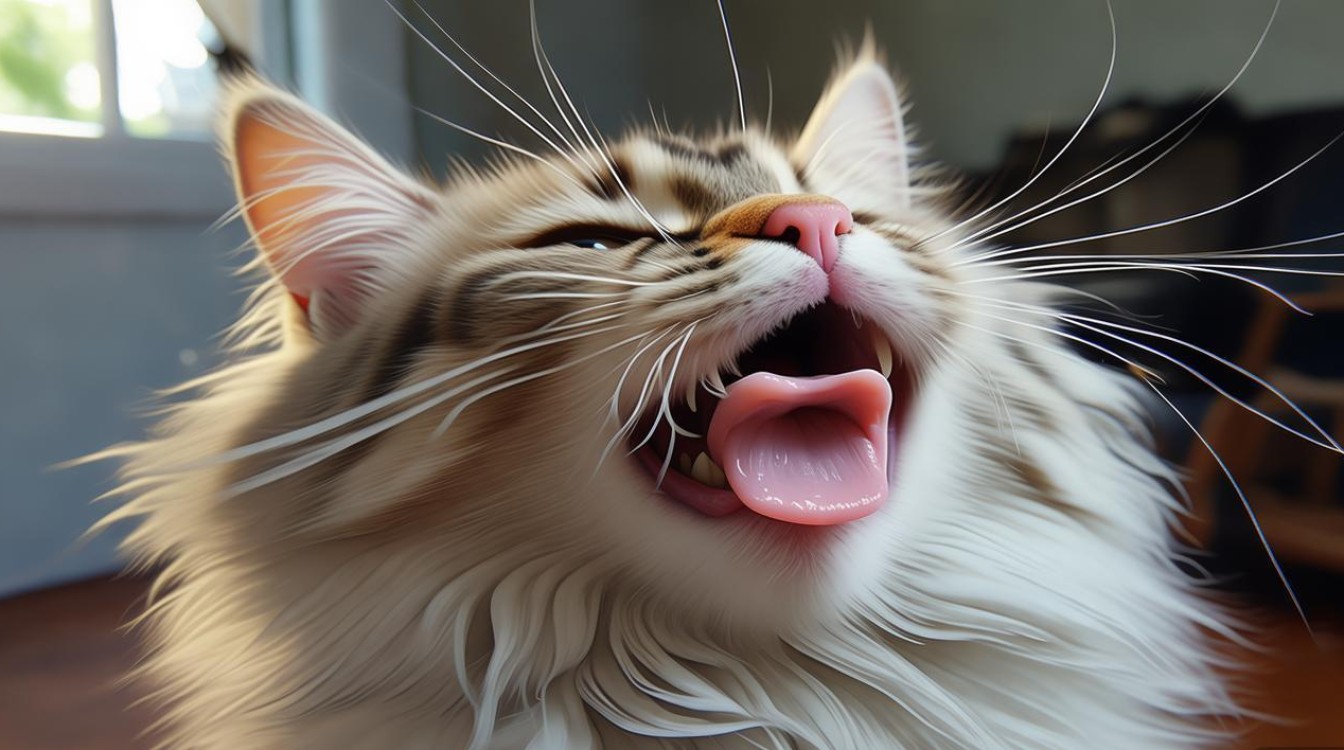 猫咪咬舌头 呕吐