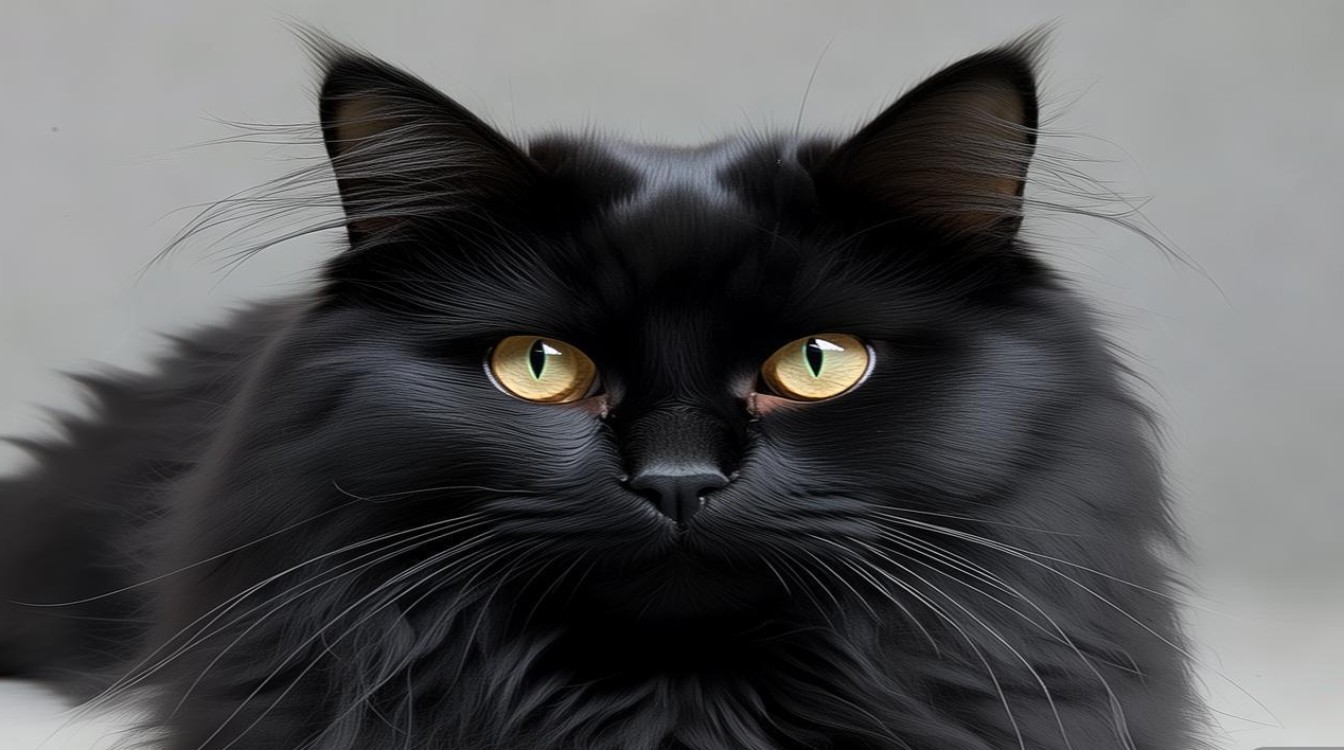 猫咪爱蹲在门口