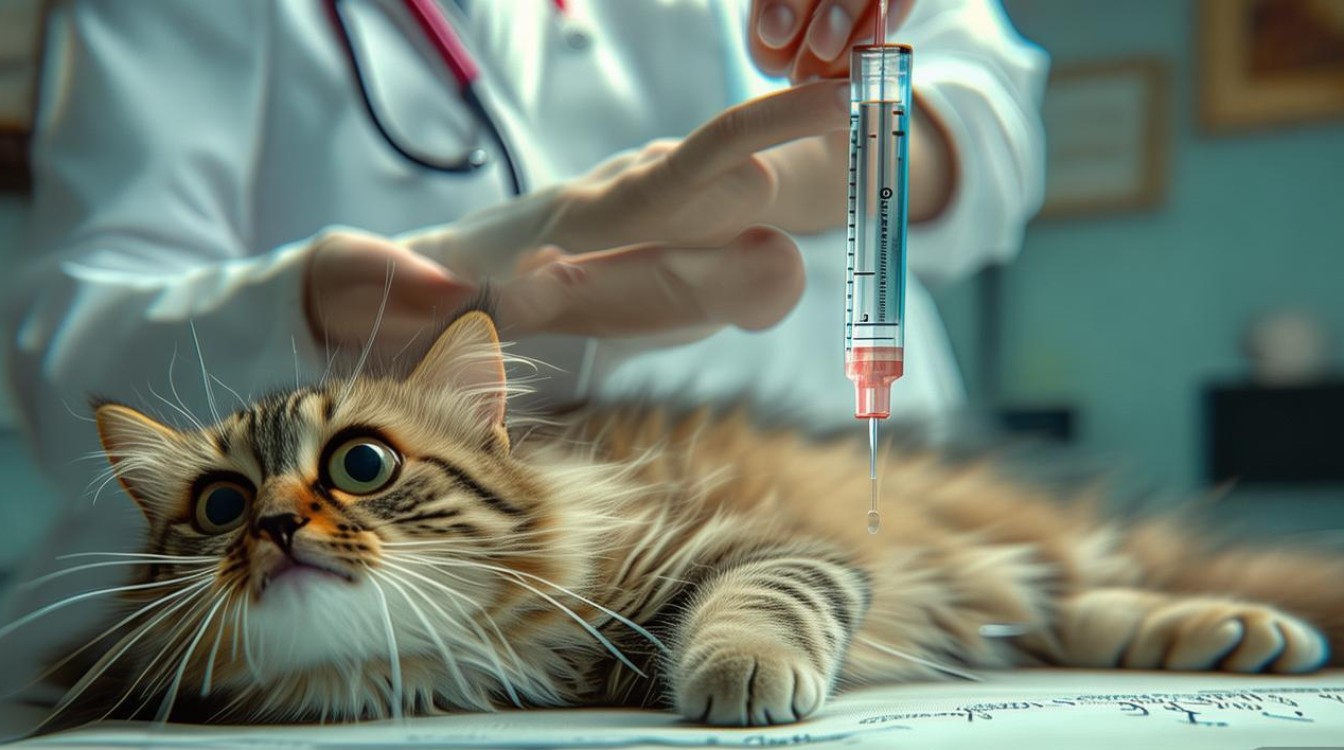 猫咪打针没打好
