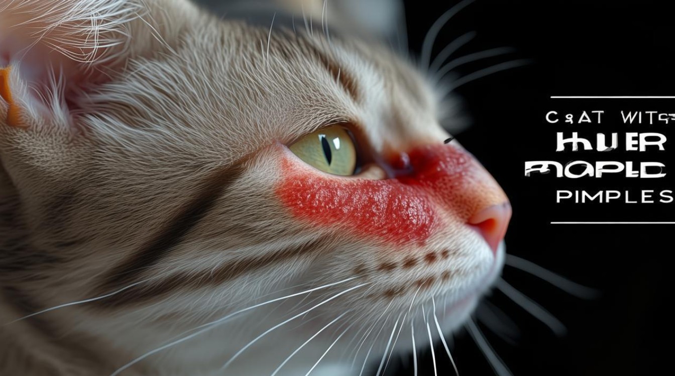猫咪长痘挤破