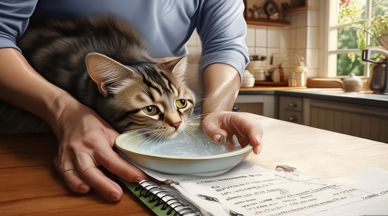 怎么强迫猫咪喝水