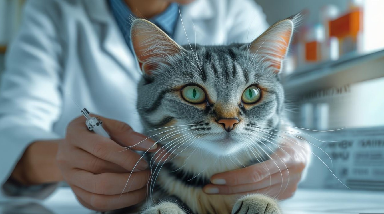定期给猫咪打针