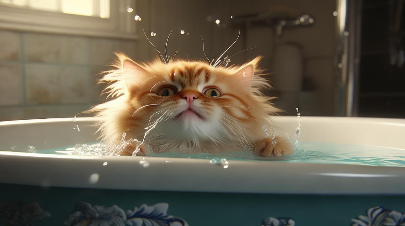 猫咪特别怕水