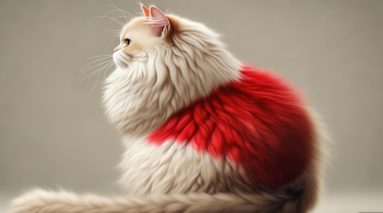 猫咪肚子上红斑