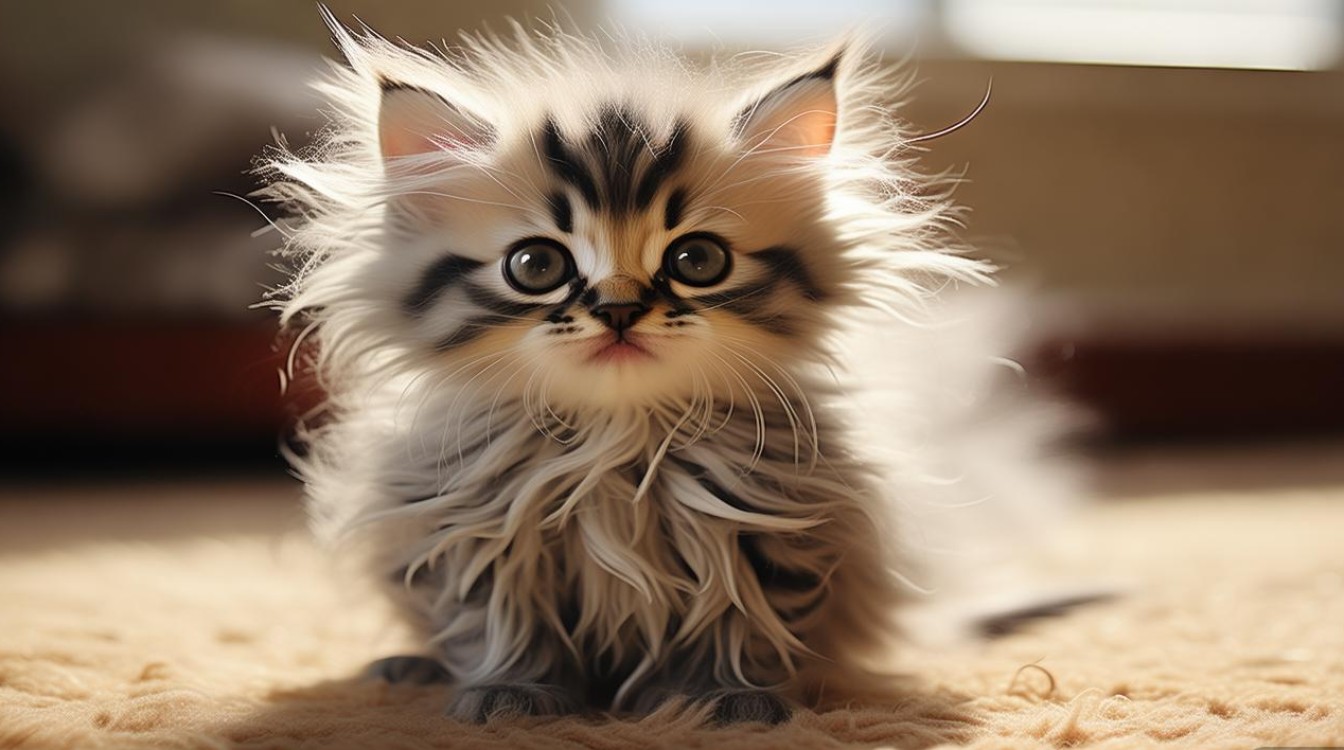 小猫咪褪毛