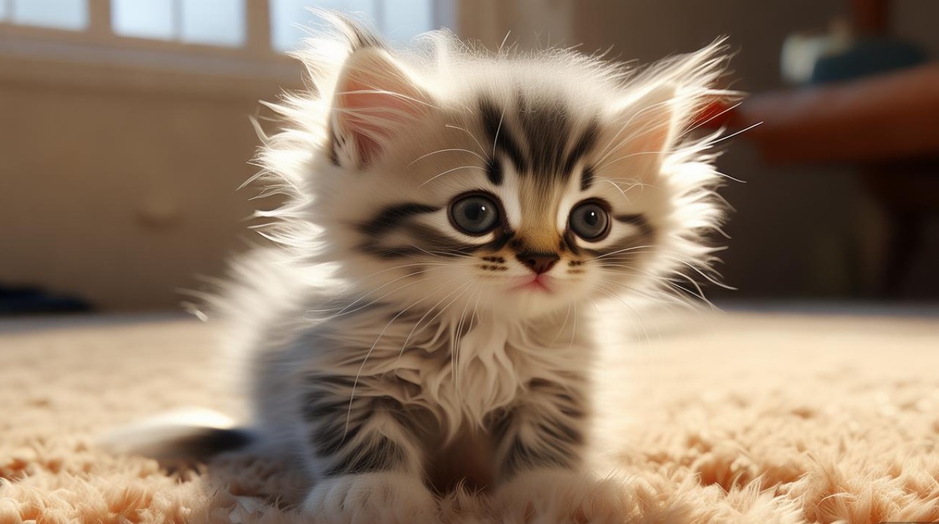 小猫咪褪毛