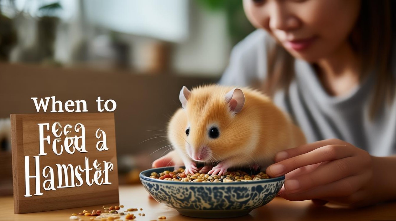 喂仓鼠食物什么时候
