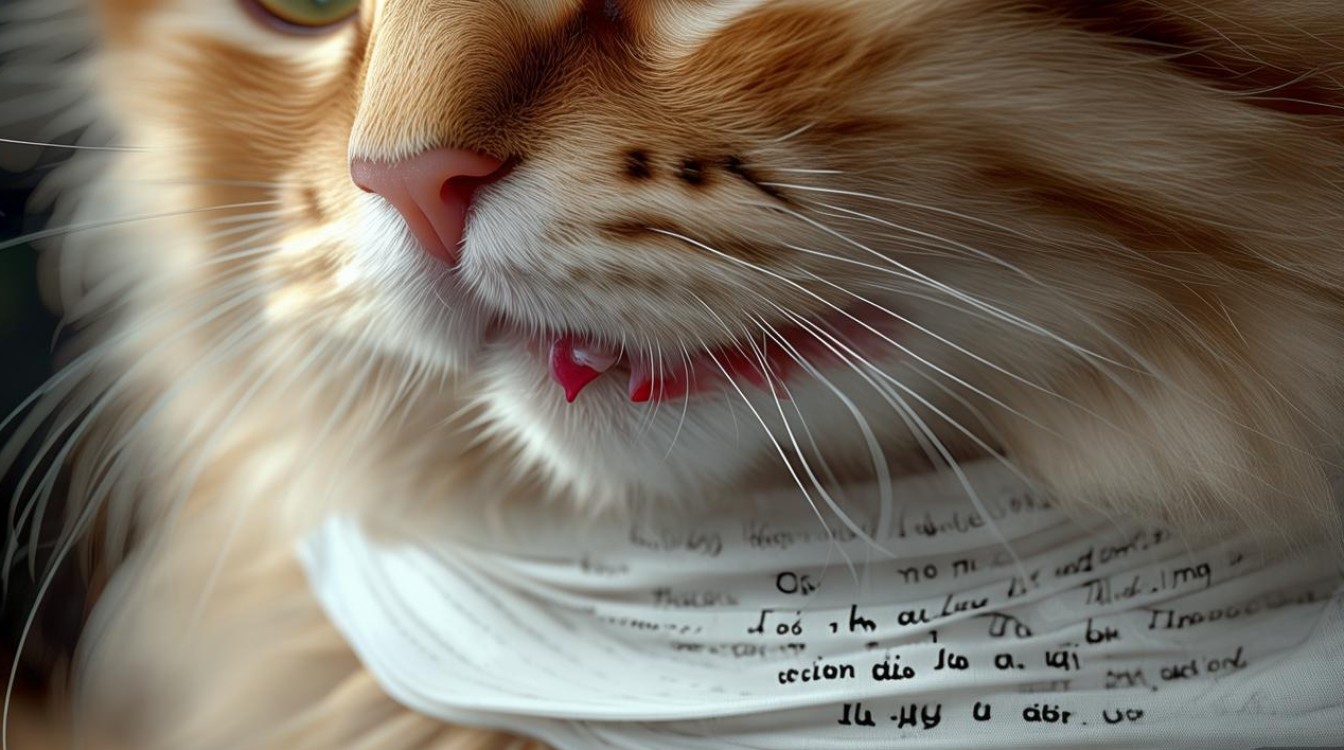 猫咪下巴碰出血