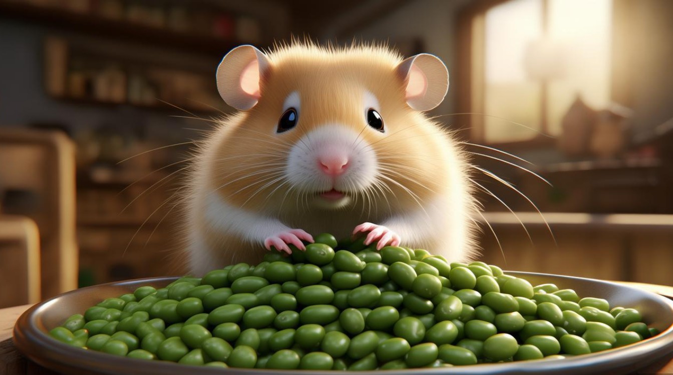 仓鼠上火喂生绿豆吗