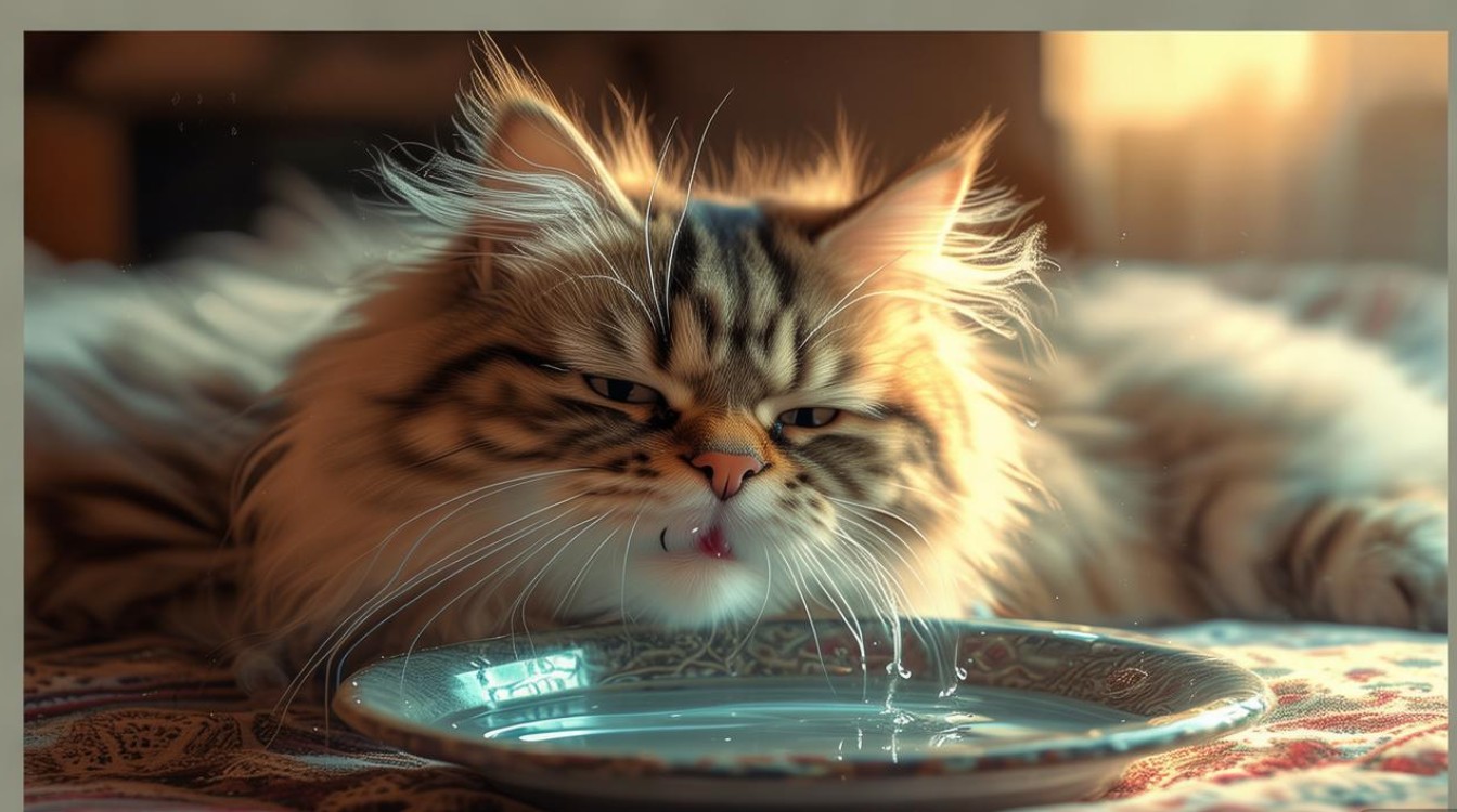 猫咪发烧喝水多