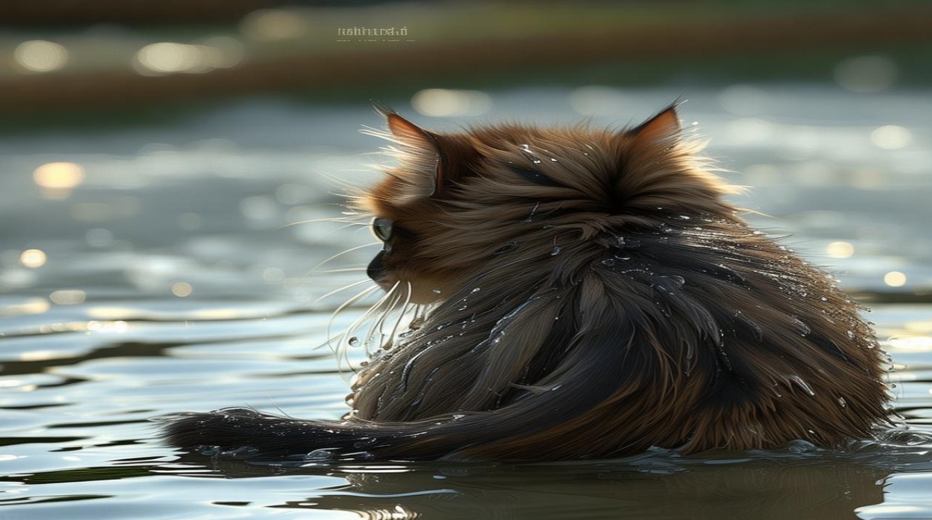 猫咪屁股上有水