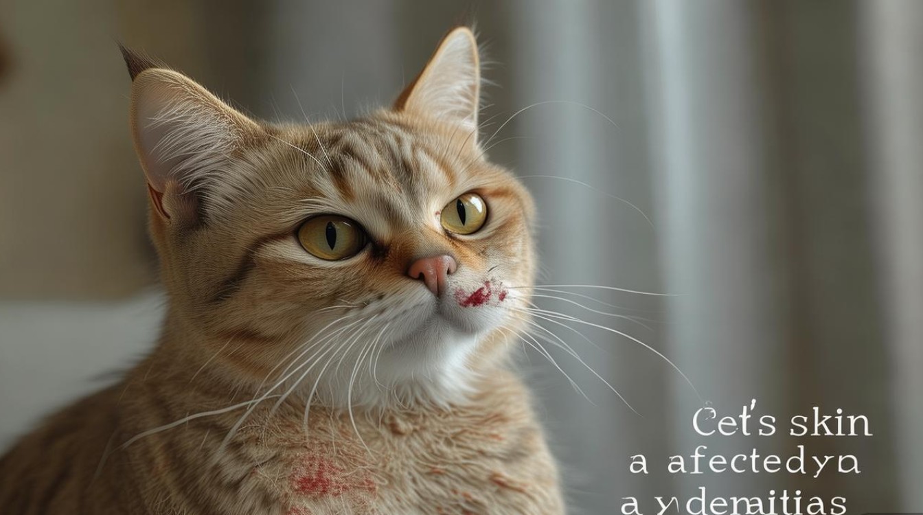 猫咪皮肤有藓