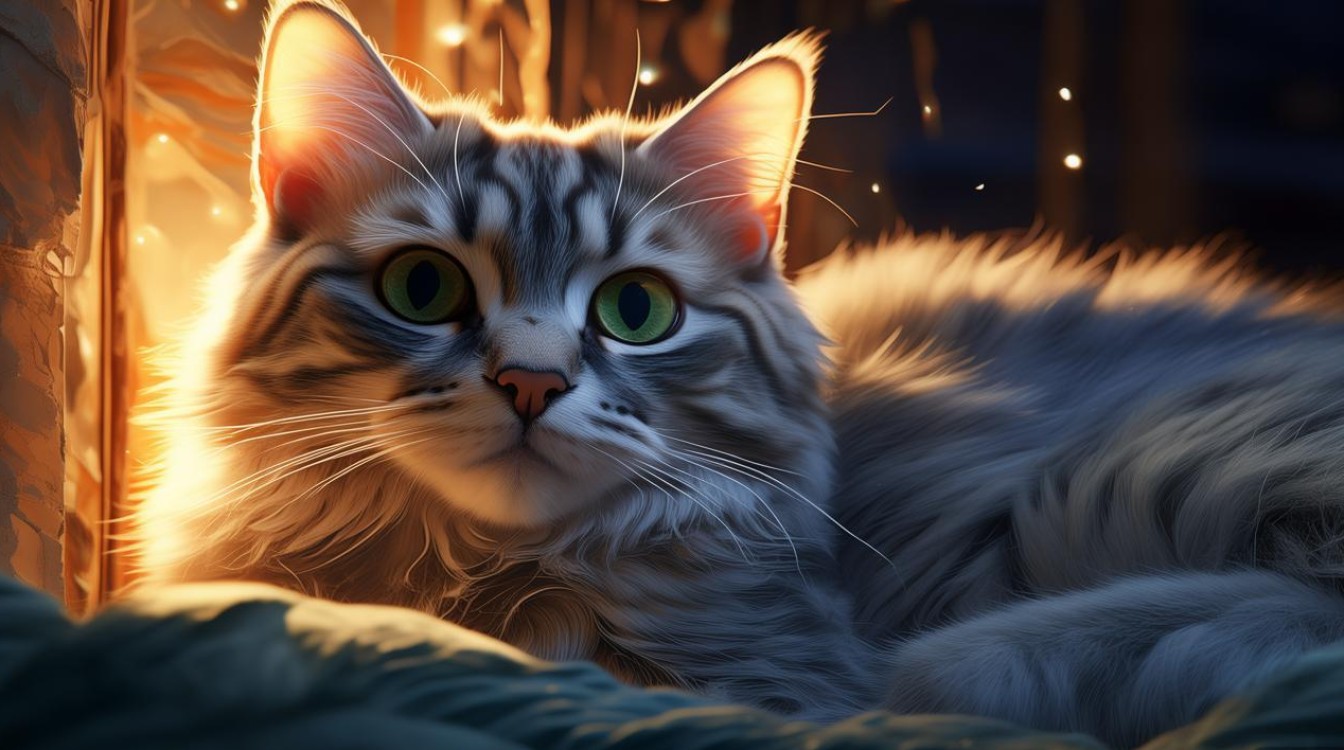 猫咪夜间的体温