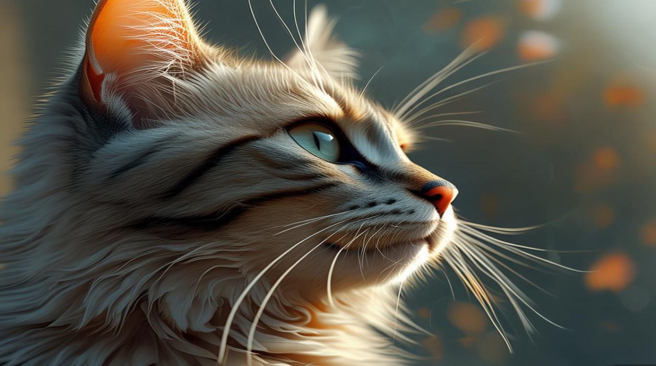 猫咪蹲着的姿势