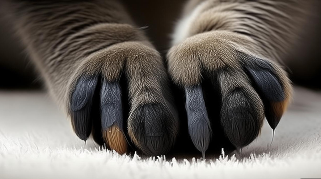 猫咪指甲根部黑