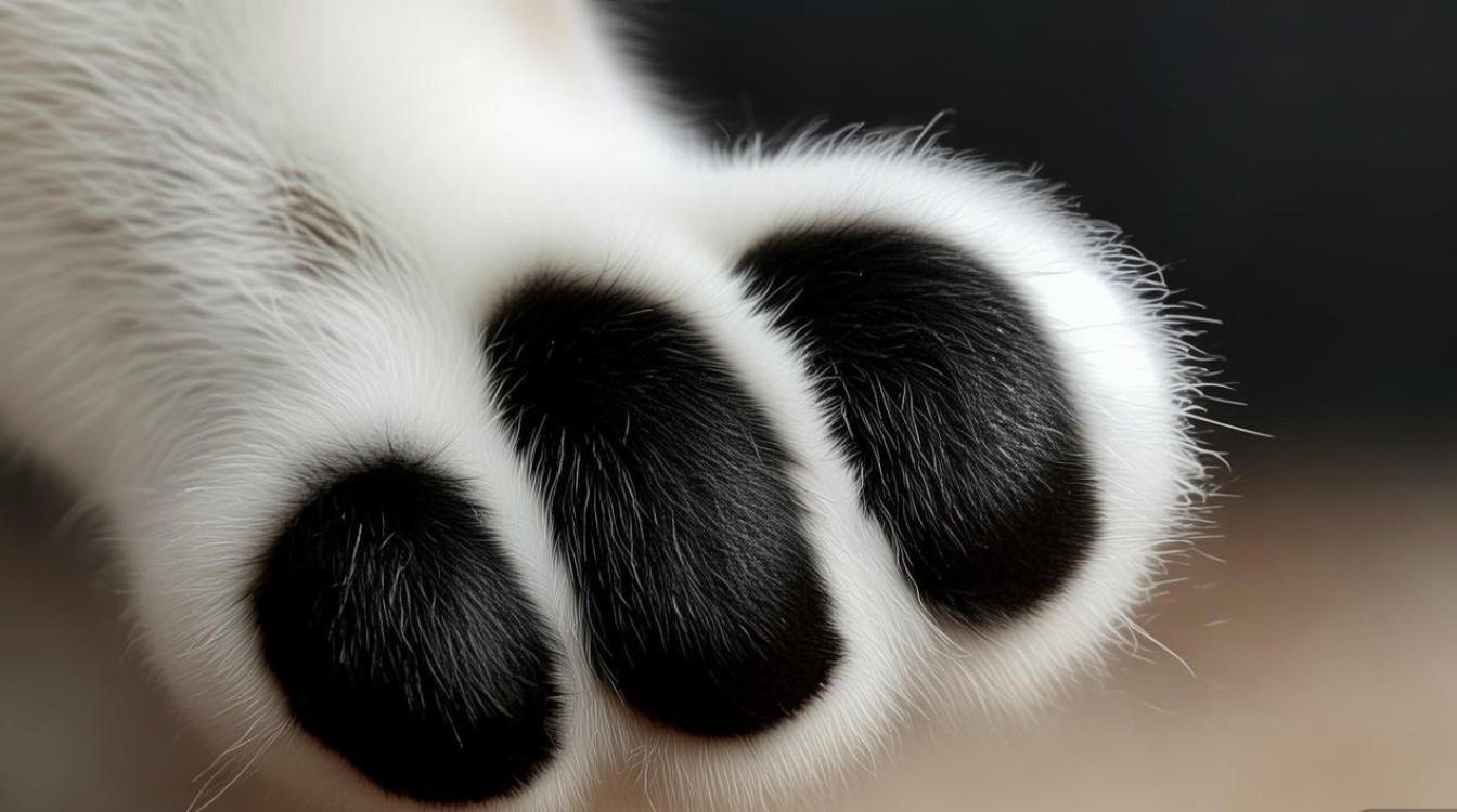 猫咪脚缝黑