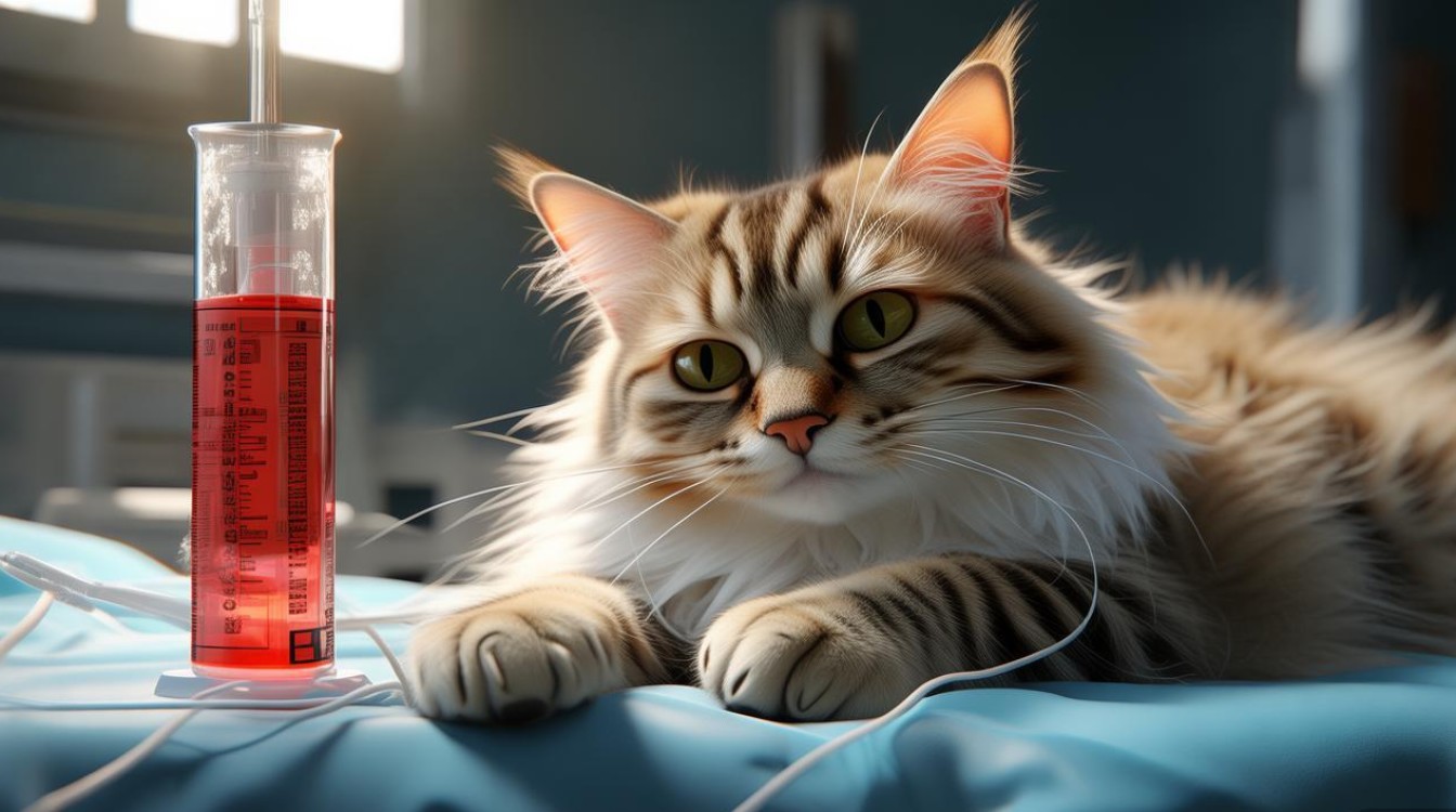 猫咪输液胃出血