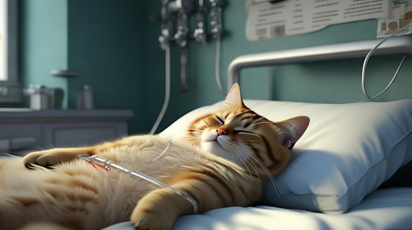 猫咪输液胃出血