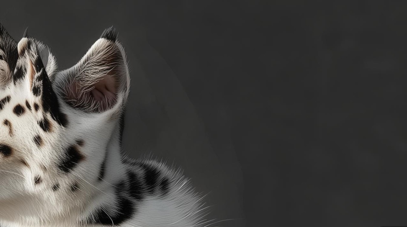 猫咪耳朵有黑斑