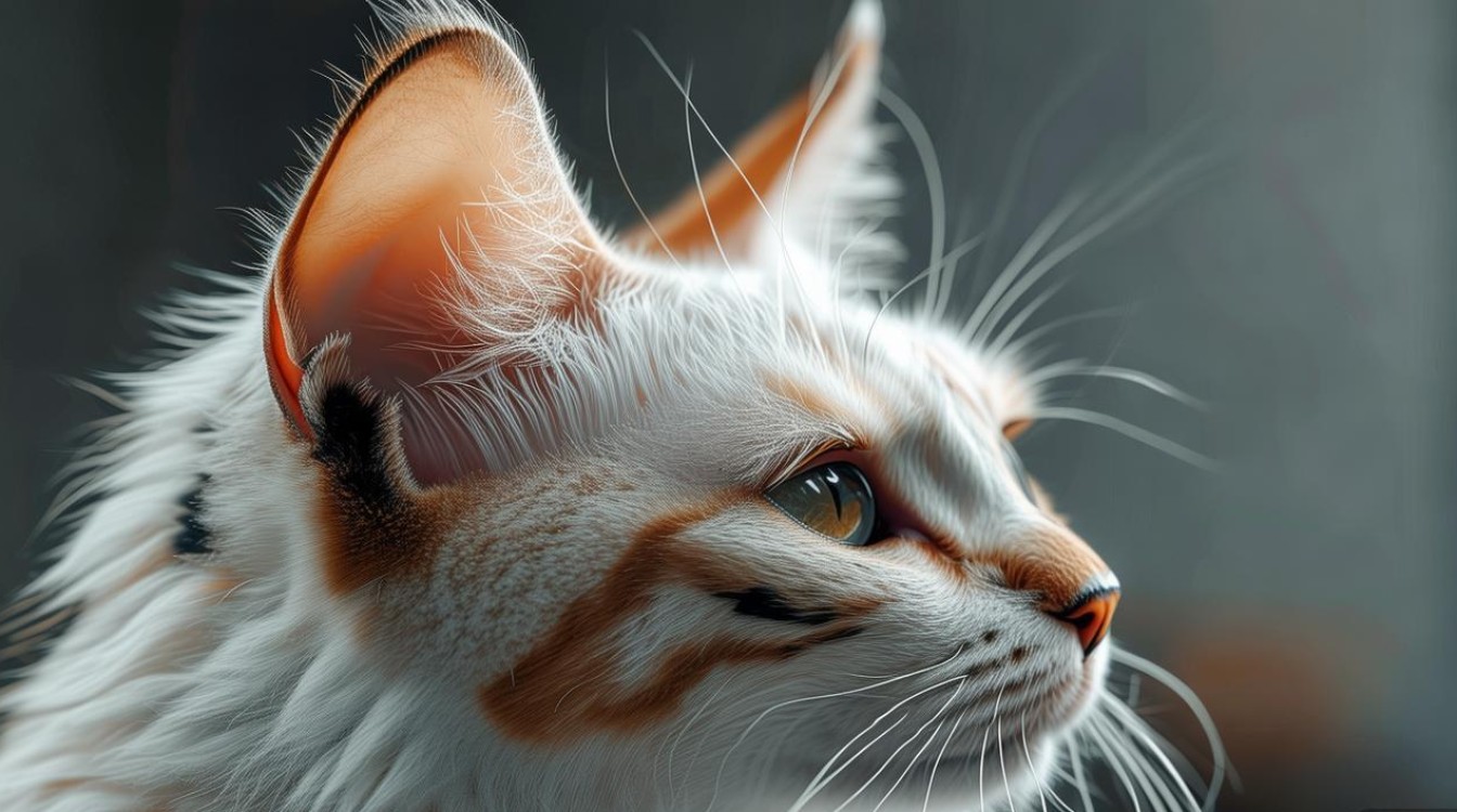 猫咪耳朵有黑斑
