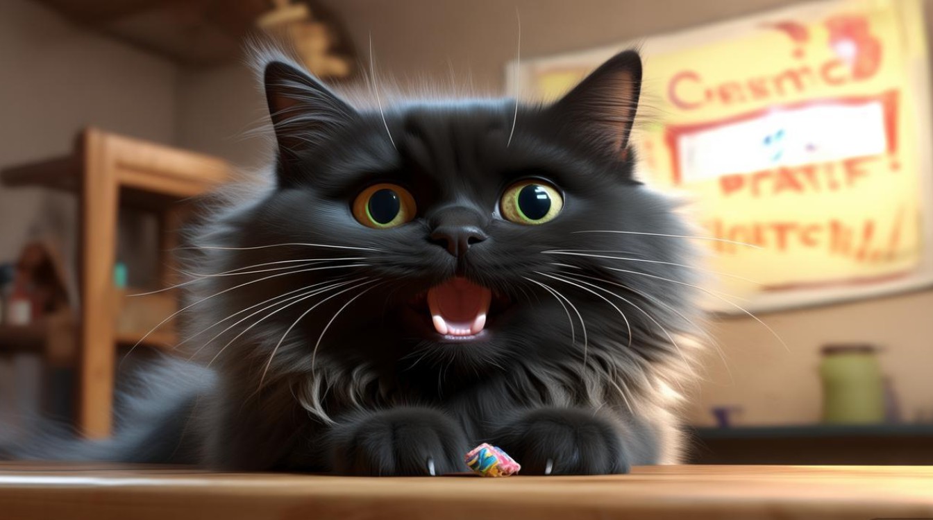 猫咪吃掉了塑料