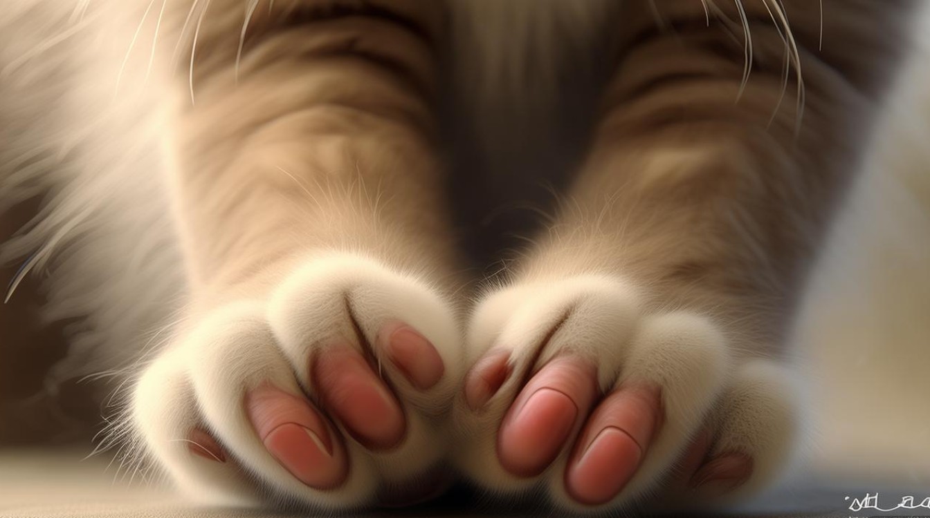 猫咪爪爪很热