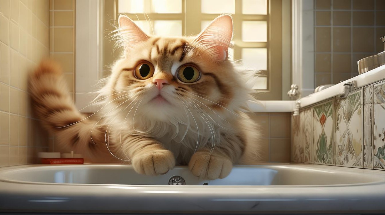 猫咪怕洗澡么